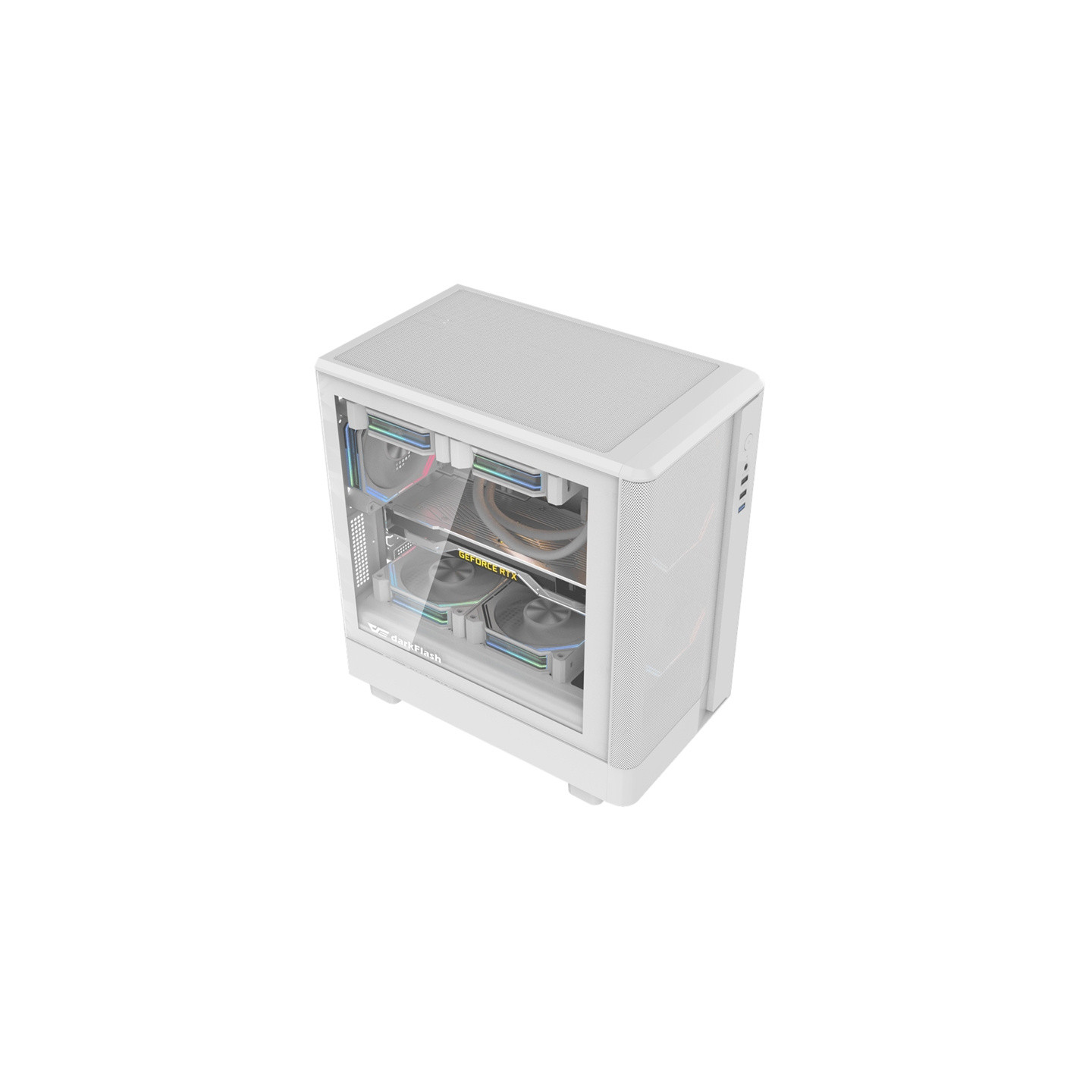 Darkflash DB330M Mesh computer case (white)