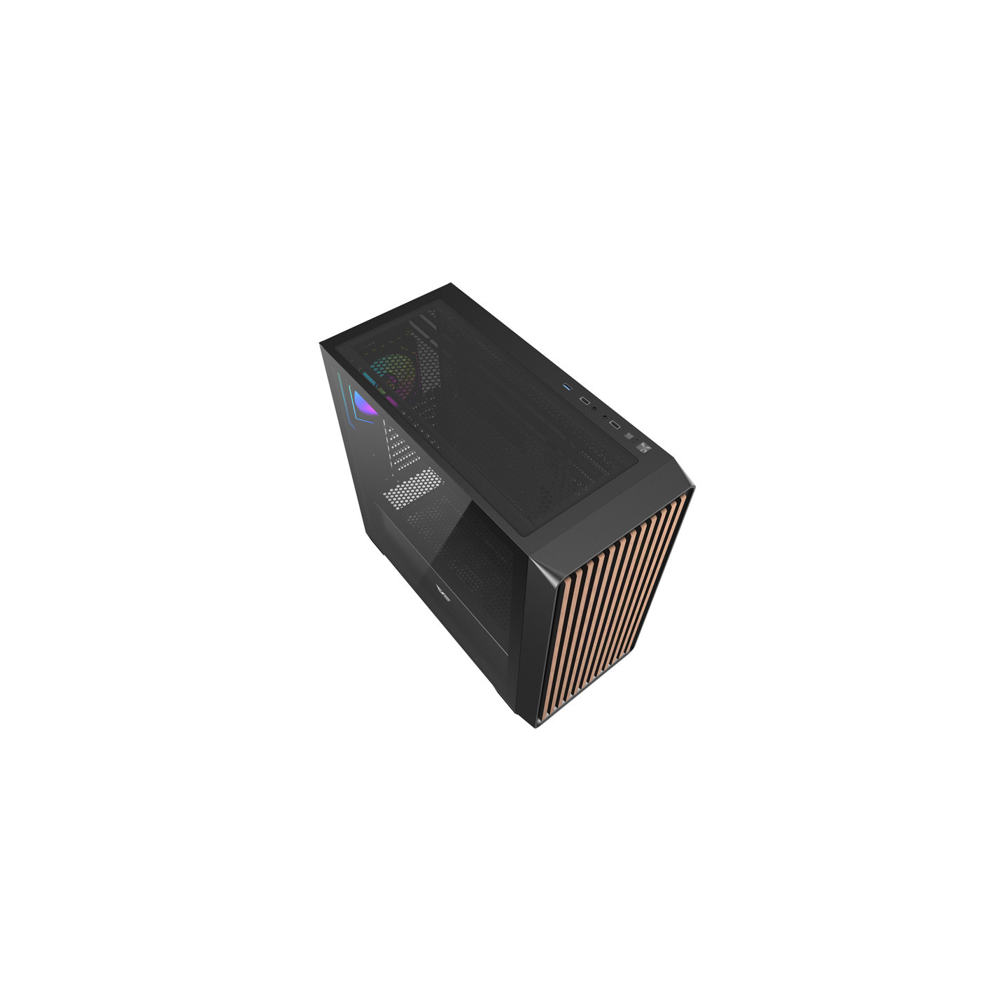 Darkflash DS900WD ATX computer case (black)