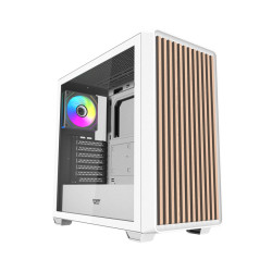 View product Darkflash DS900WD ATX computer case (White) + 4 fans
