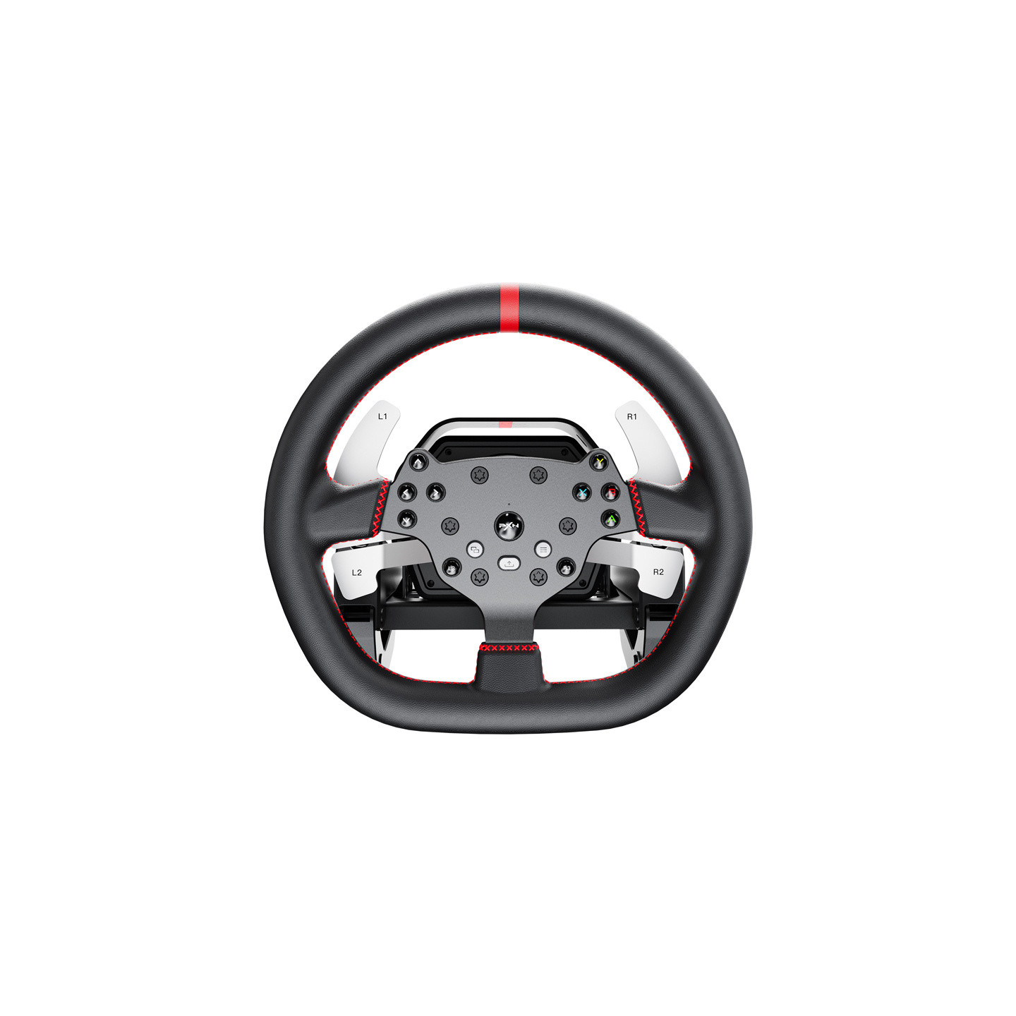 PXN-V10 Pro gaming set - steering wheel + pedals + mounting clamps (PC / PS4 / Xbox One / Xbox Series X|S)