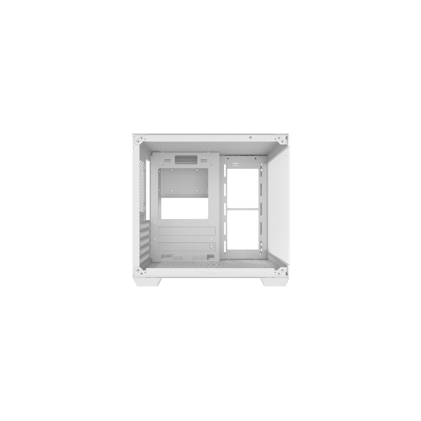 Darkflash C275P computer case without fans (White)