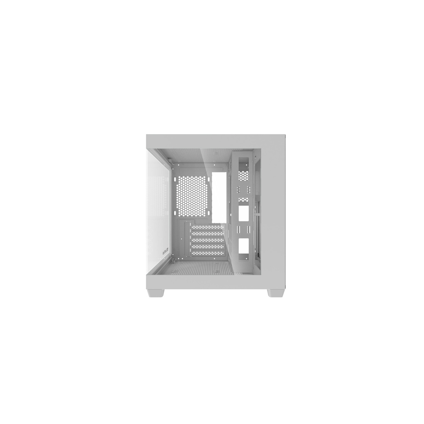 Darkflash C275P computer case without fans (White)
