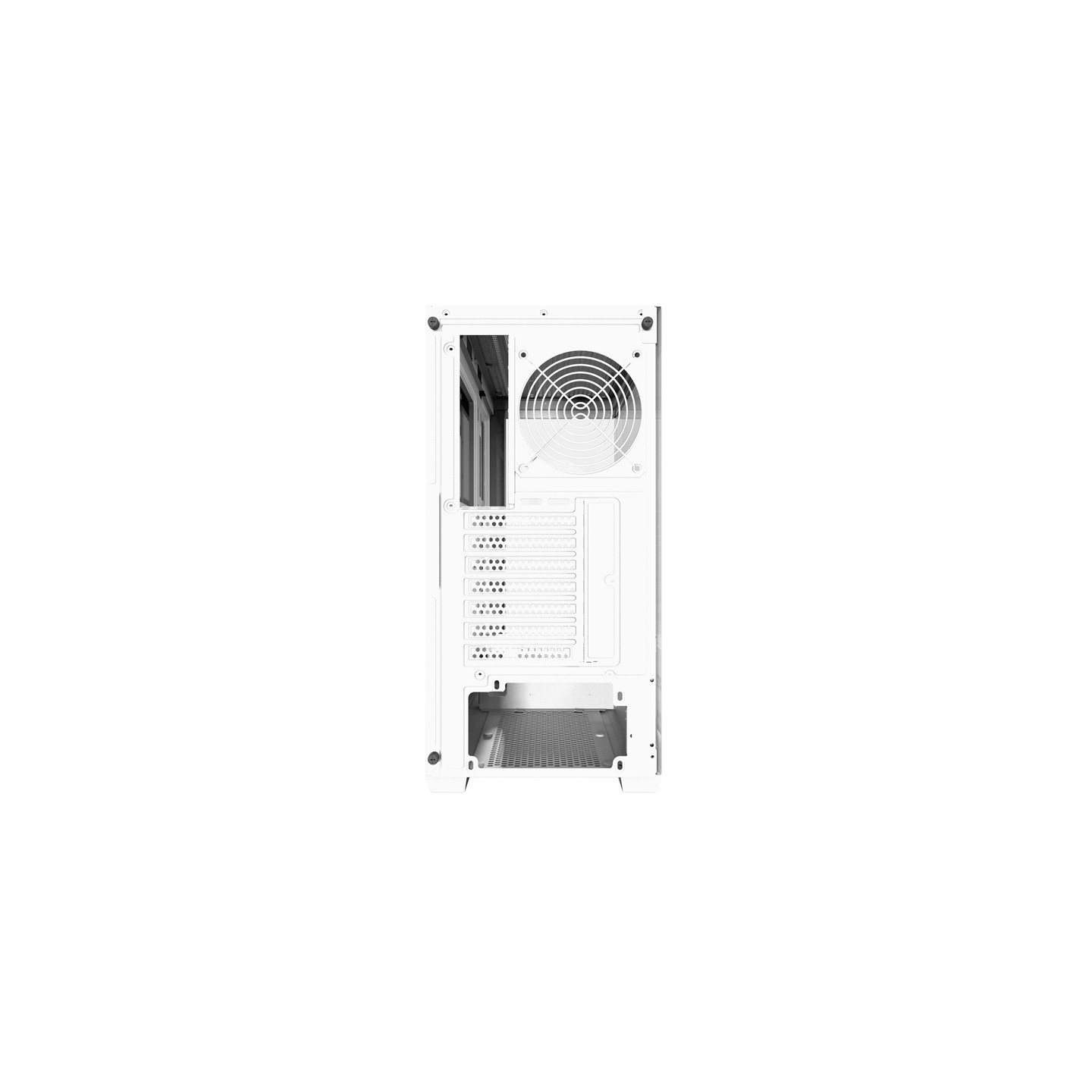 Darkflash DS900W computer case without fans (White)