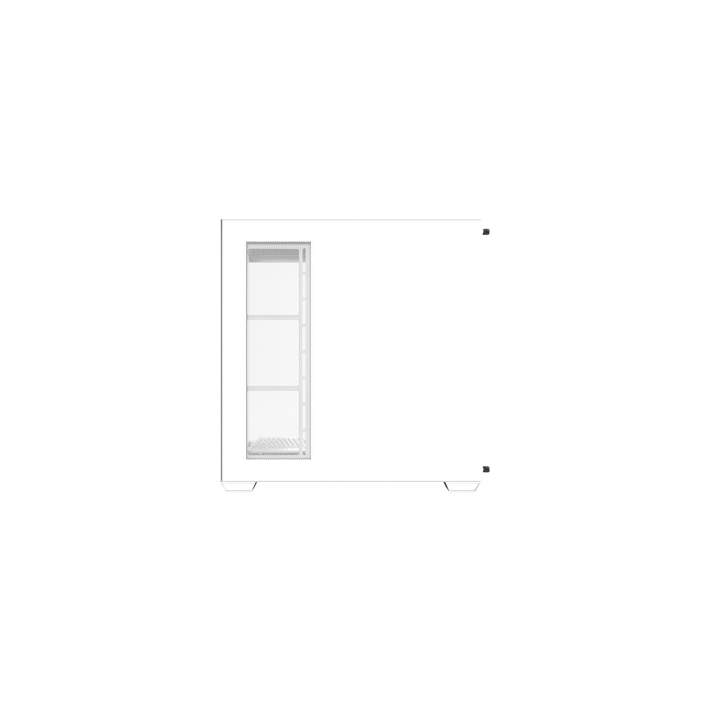 Darkflash DS900W computer case without fans (White)