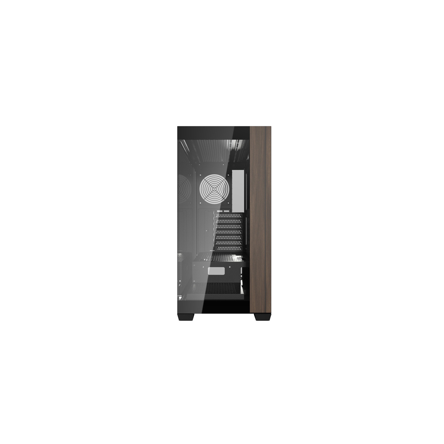 Darkflash DS900W computer case without fans (Black)