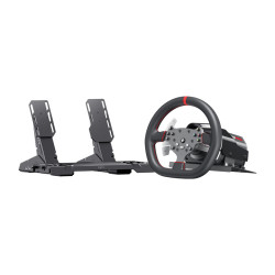 View product PXN-V10 Ultra gaming set - steering wheel + pedal + clamps + mounting accessories (PS4 / Xbox one / PC / Xbox Series X&S)