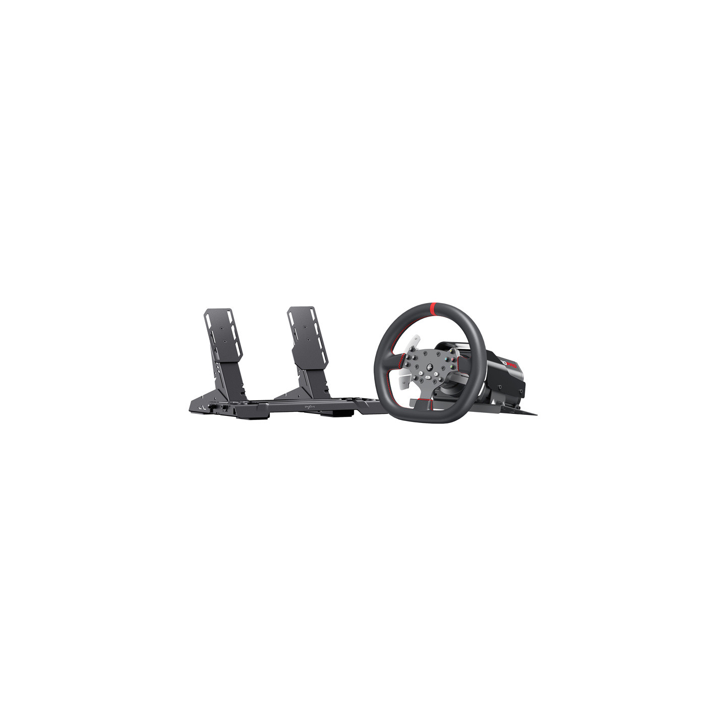 PXN-V10 Ultra gaming set - steering wheel + pedal + clamps + mounting accessories (PS4 / Xbox one / PC / Xbox Series X&S)