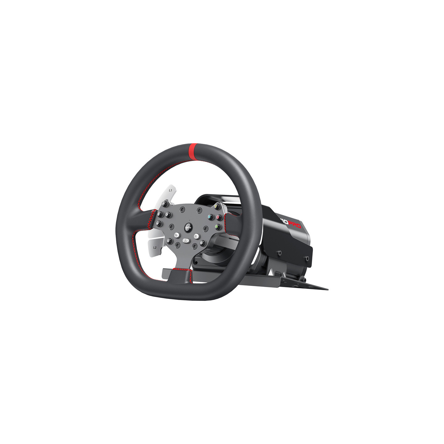 PXN-V10 Ultra gaming set - steering wheel + pedal + clamps + mounting accessories (PS4 / Xbox one / PC / Xbox Series X&S)