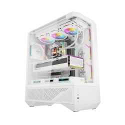 View product Darkflash DY460 computer case (White) + 4 ARGB fans