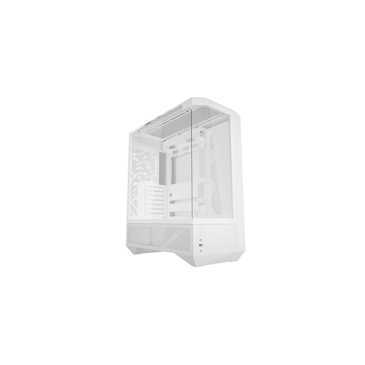 Darkflash DY460 computer case (White) + 4 ARGB fans