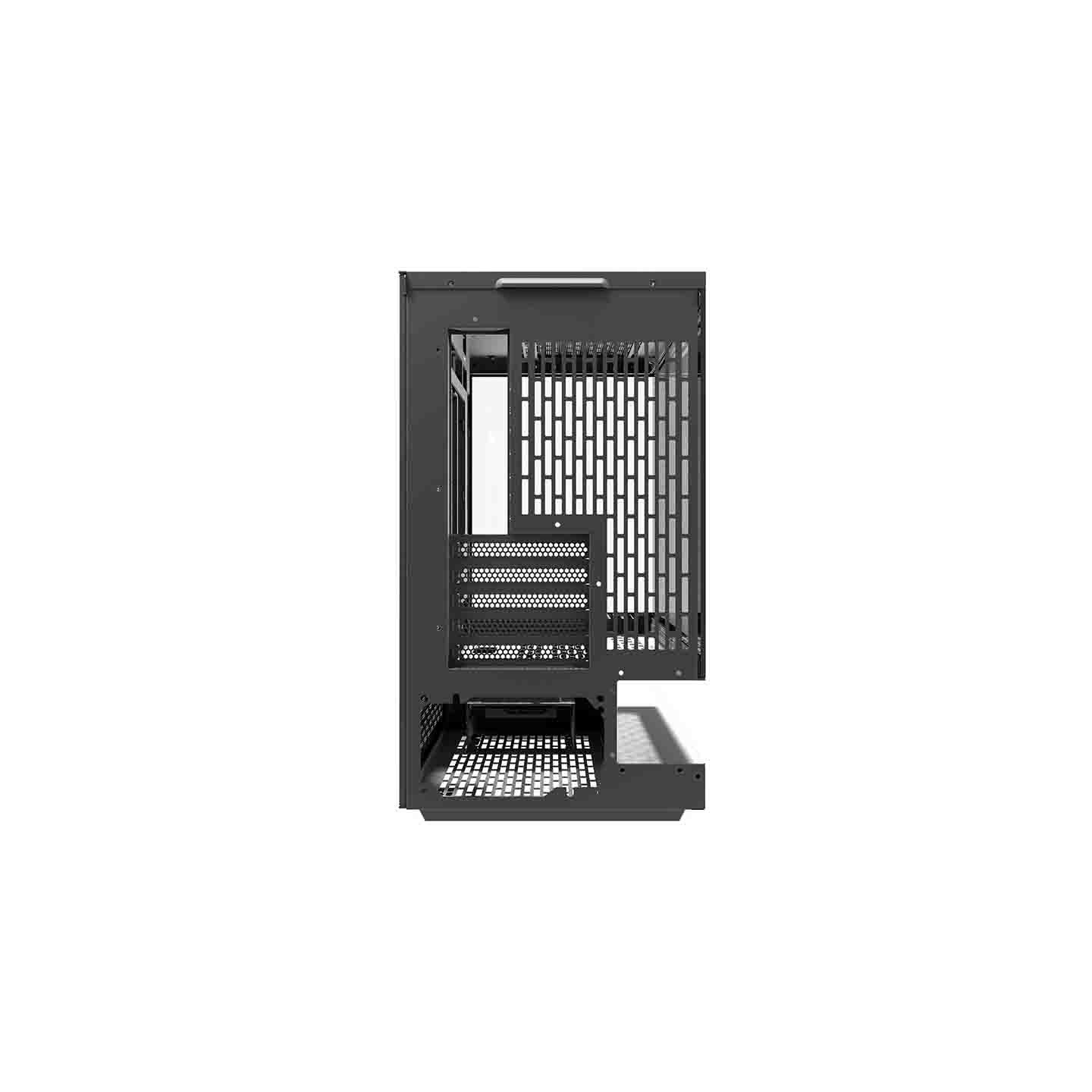 Darkflash F1 computer case (Black) + 6 ARGB fans
