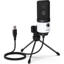 View product Fifine K669BW studio microphone (white)