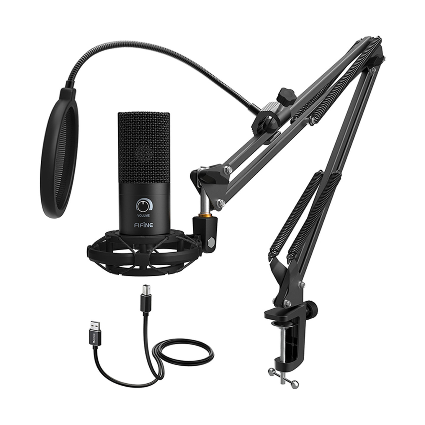 Fifine T669 studio microphone (black)