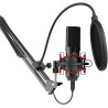 Condenser microphone with tripod Fifine T732 (black)