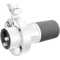 View product Fifine K688W dynamic microphone (white)