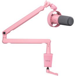 Fifine T688P dynamic microphone (pink)