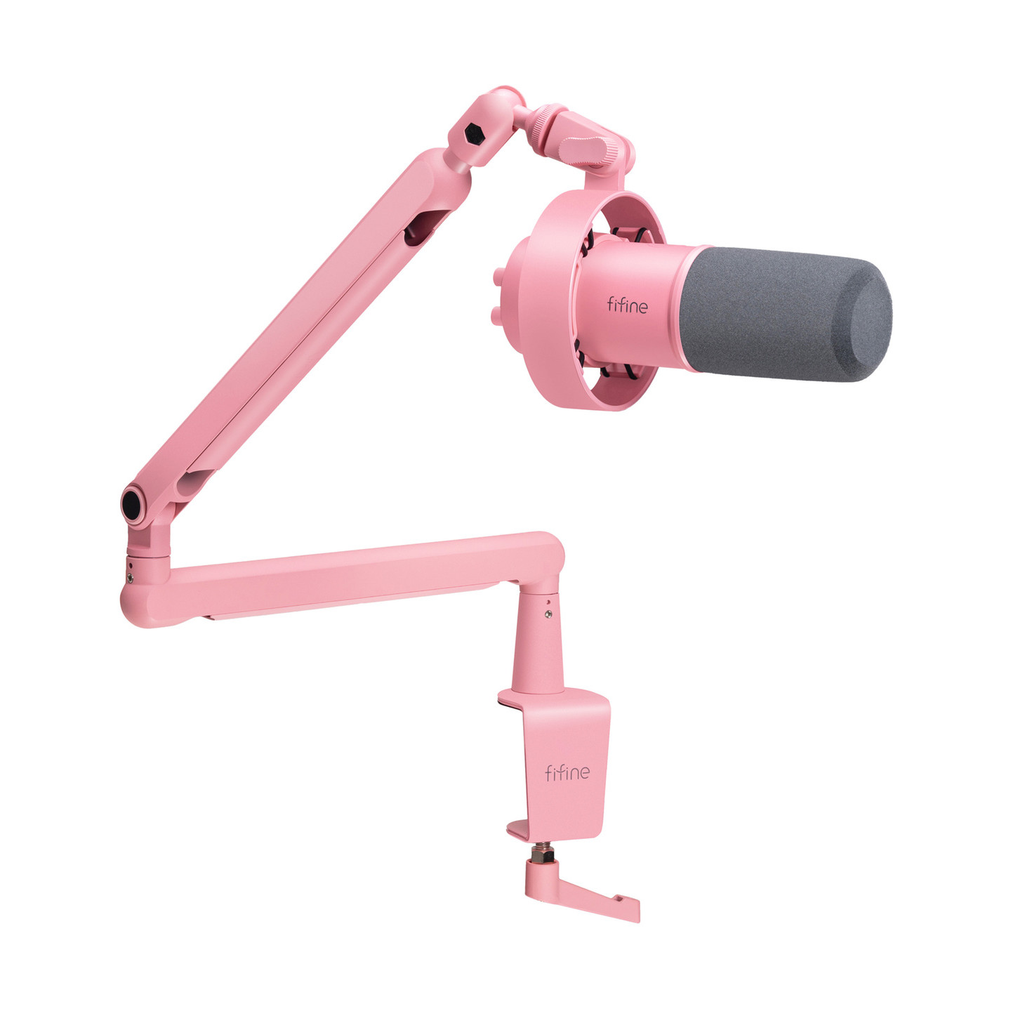 Fifine T688P dynamic microphone (pink)