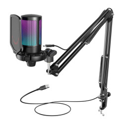 View product Fifine A6T tripod gaming microphone (black)