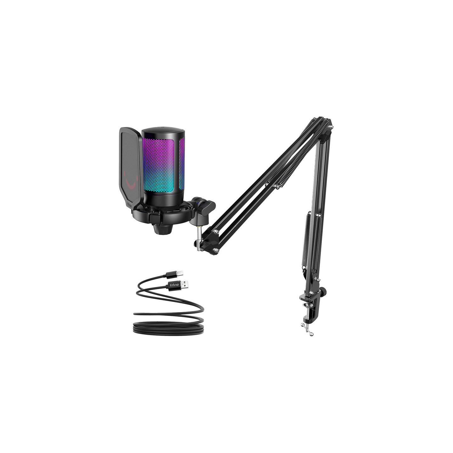 Fifine A6T tripod gaming microphone (black)