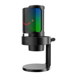 View product Fifine A8 condenser microphone with stand (black)