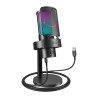 Fifine A8 condenser microphone with stand (black)