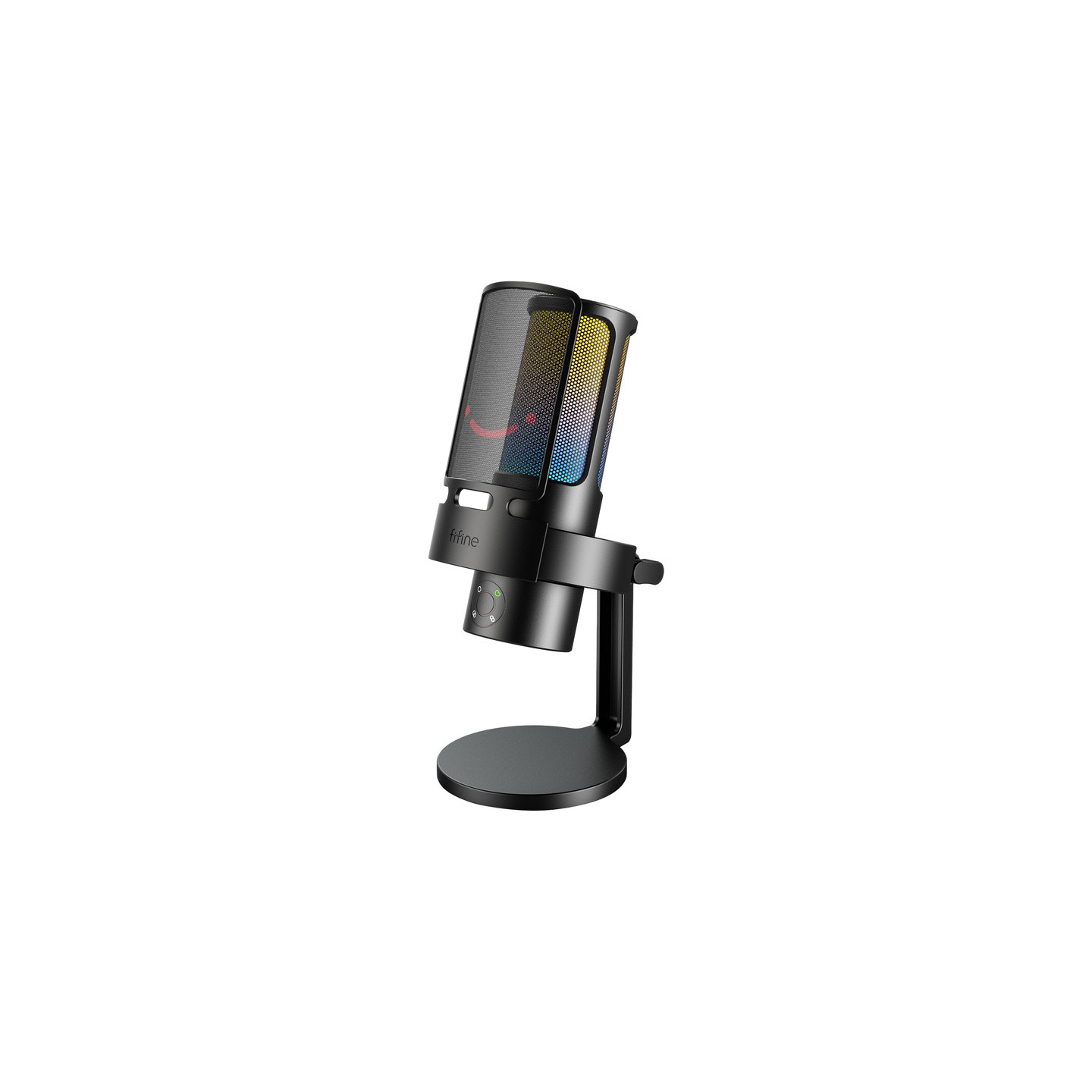 Fifine A8 condenser microphone with stand (black)