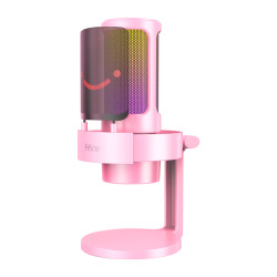 View product Fifine A8P condenser microphone with stand (pink)
