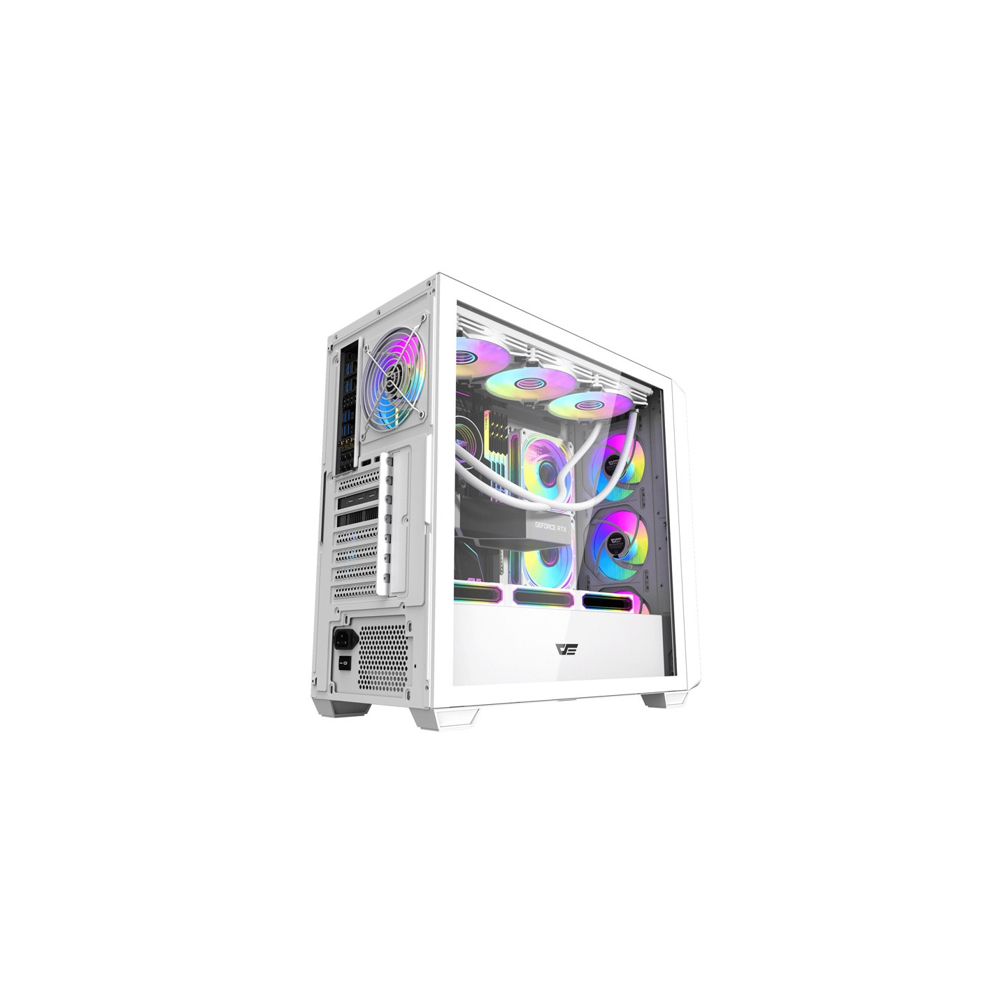 DarkFlash DS900WD computer case (white)