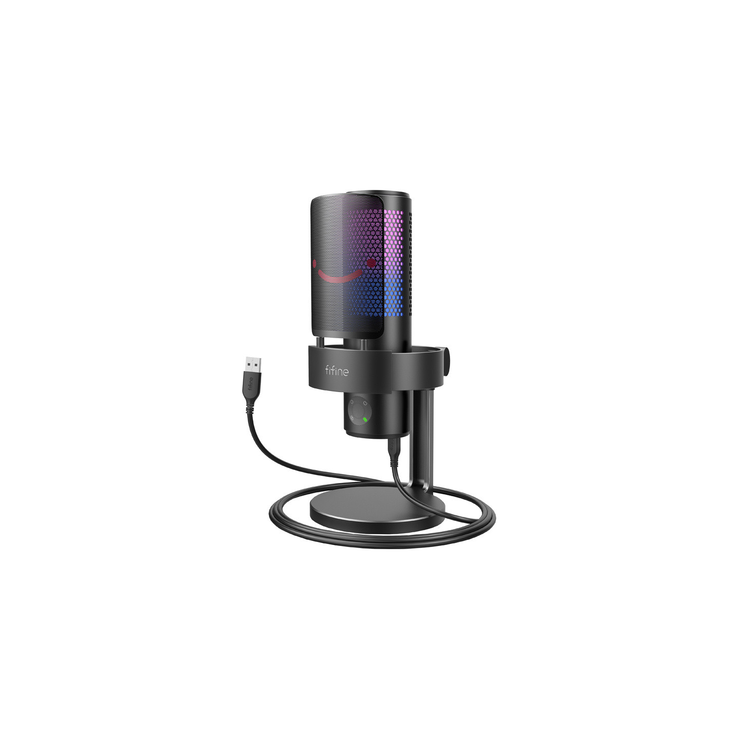 Fifine A9 studio microphone with stand (black)