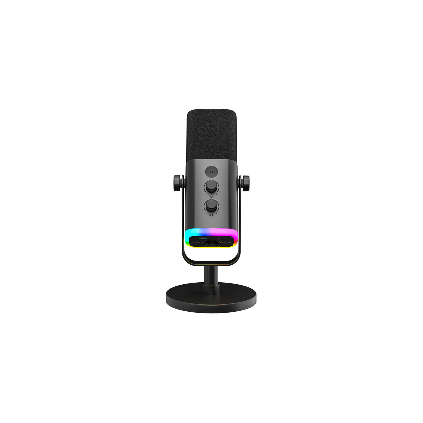 Fifine AM8 dynamic microphone with stand (black)