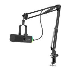 View product Fifine AM8T gaming microphone with boom arm (black)