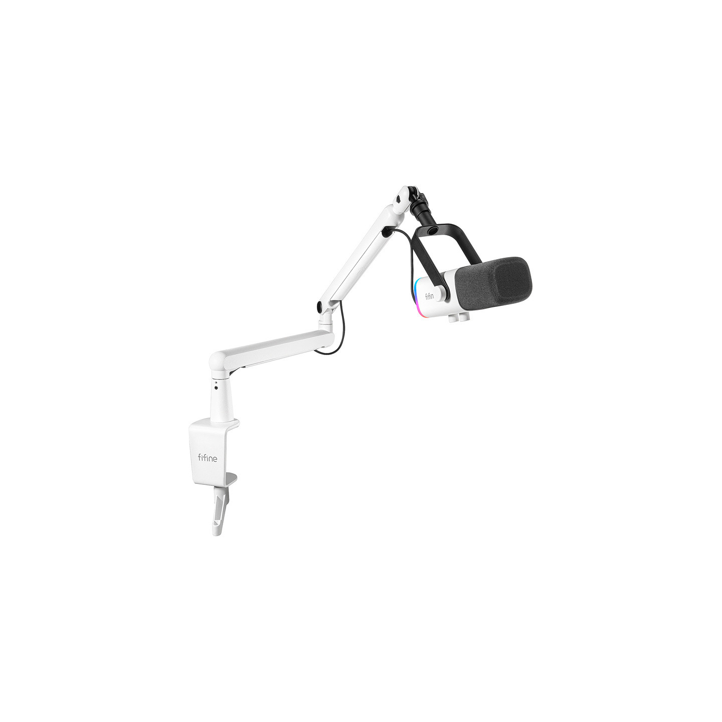 Fifine TAM8W dynamic microphone (white)