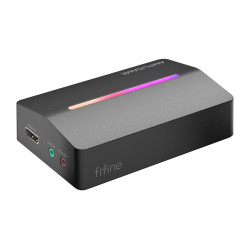 View product Fifine V3, HDMI to USB-A capture card (black)