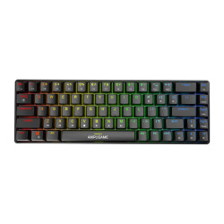 View product Fifine GK1 mechancial keyboard ,65% RGB (black)