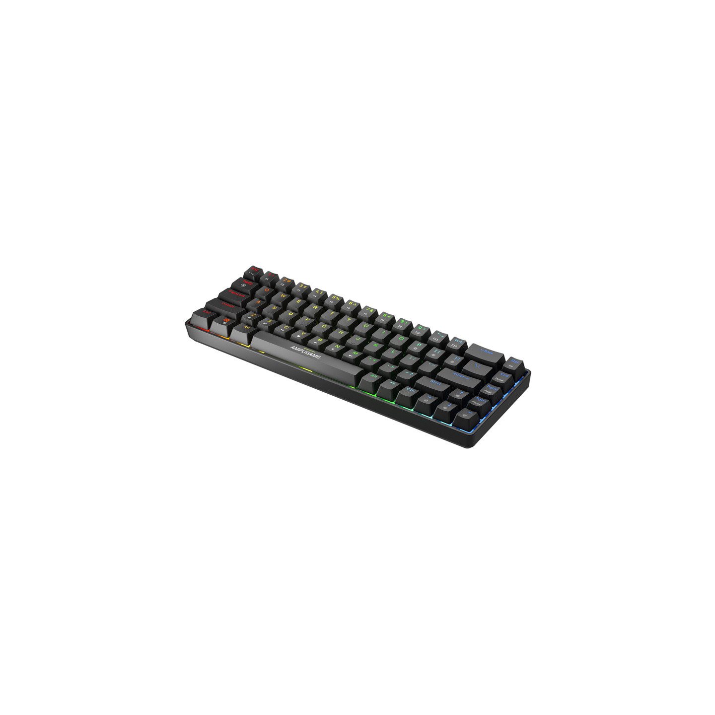 Fifine GK1 mechancial keyboard ,65% RGB (black)