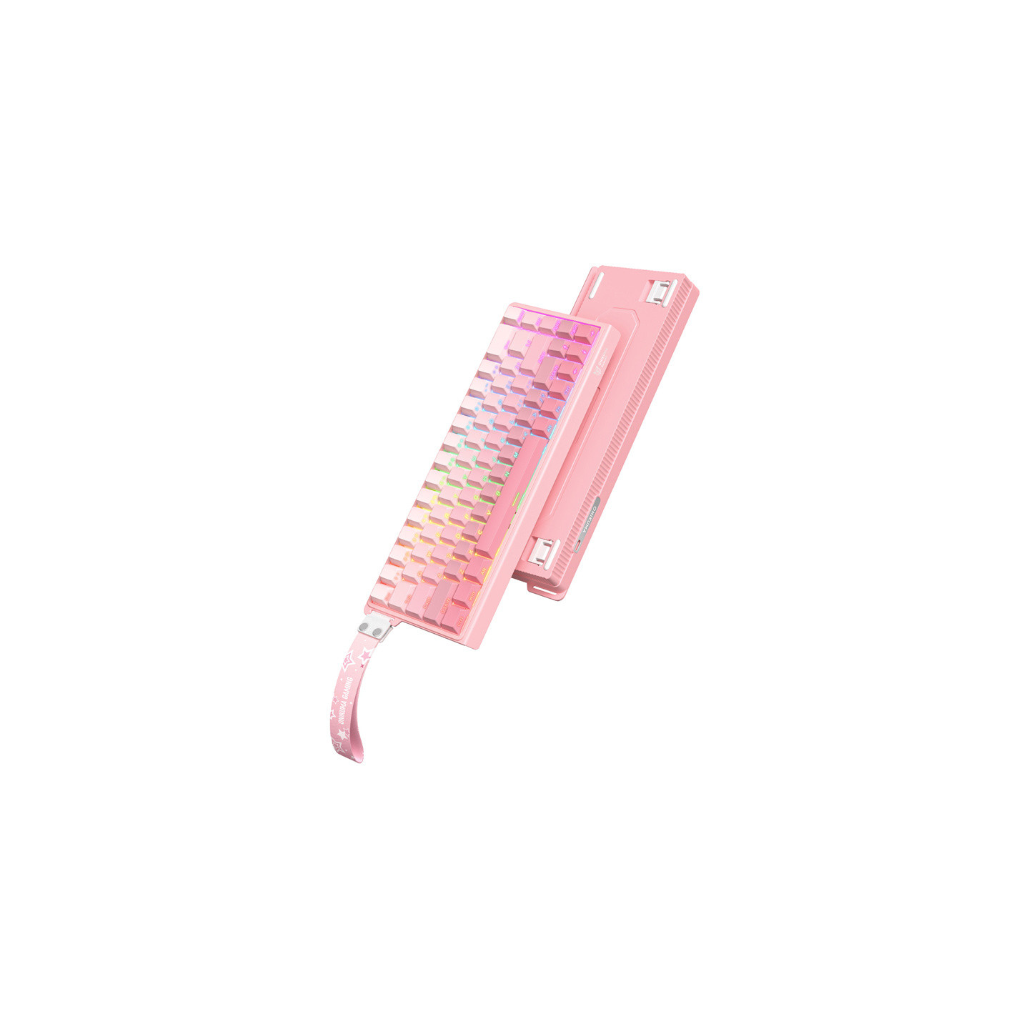 ONIKUMA G69 Keyboard (pink) (QWERTY)