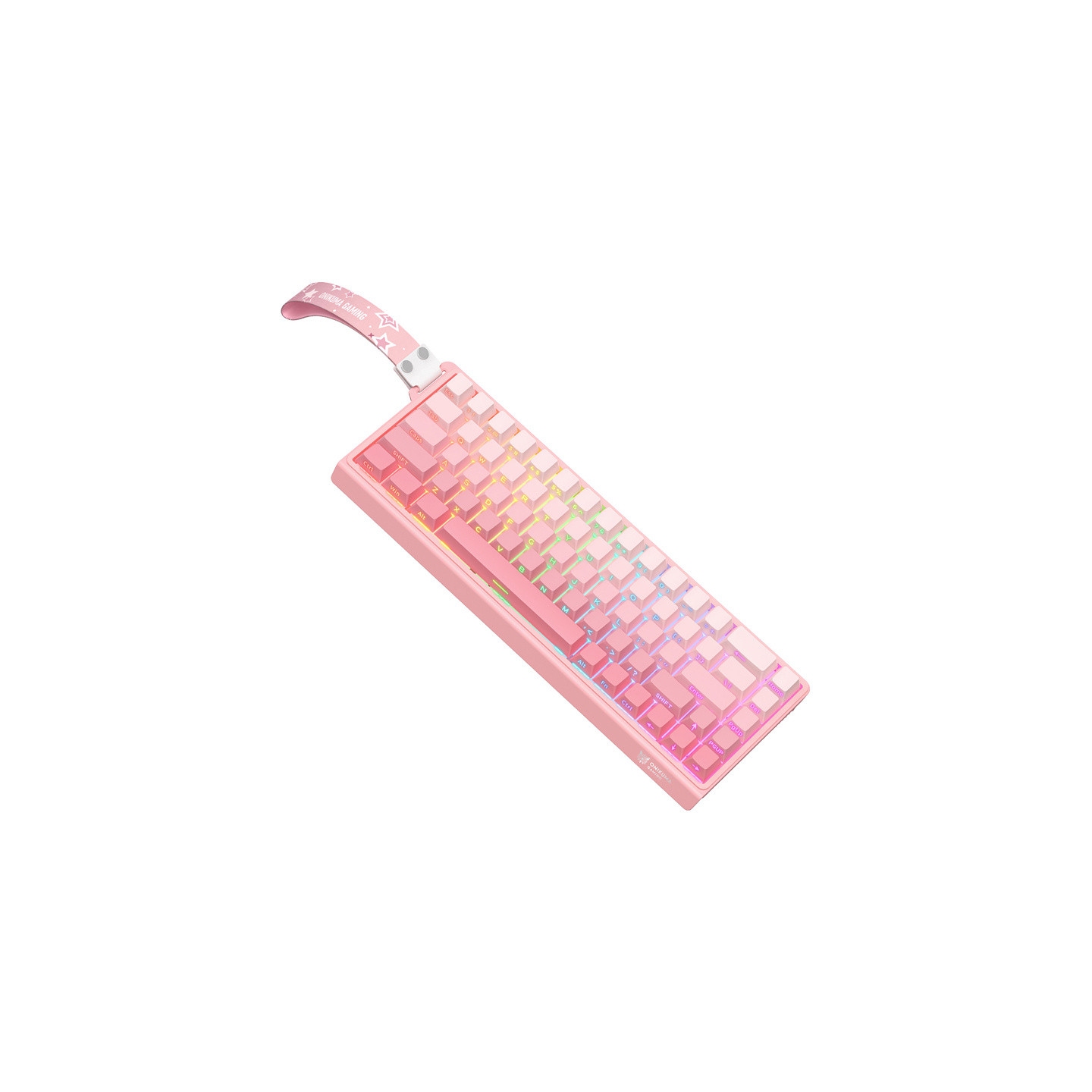 ONIKUMA G69 Keyboard (pink) (QWERTY)