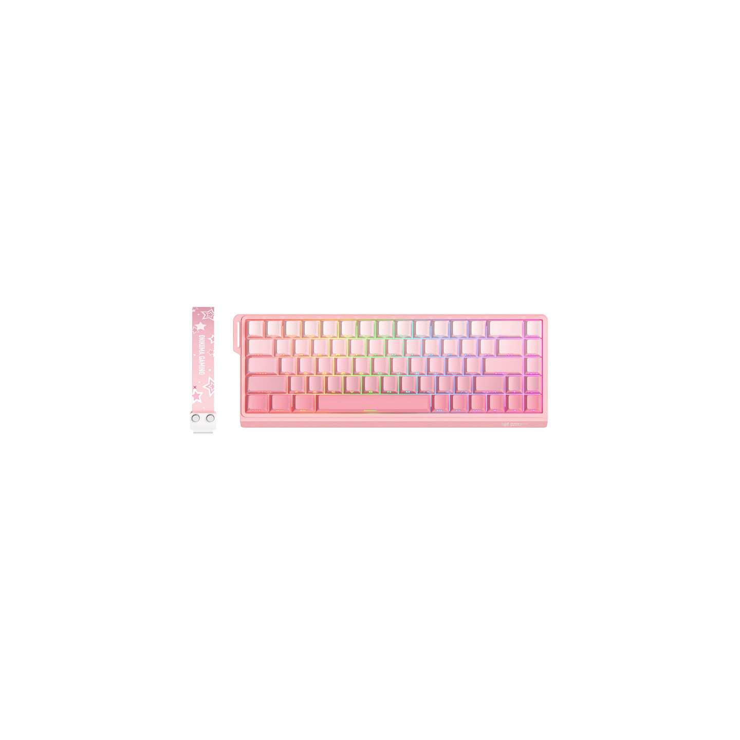 ONIKUMA G69 Keyboard (pink) (QWERTY)