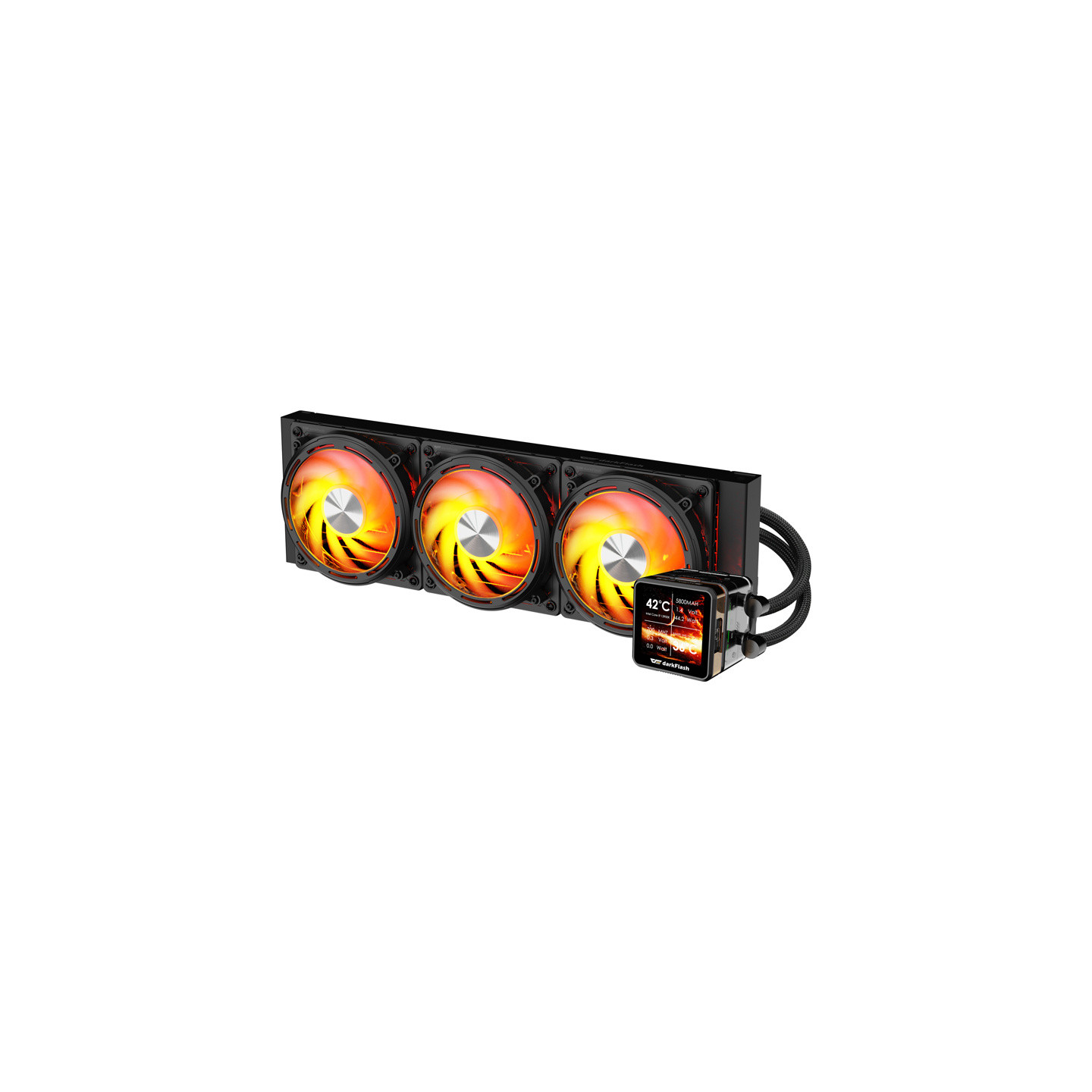 Water cooling for the processor DE360 (black)