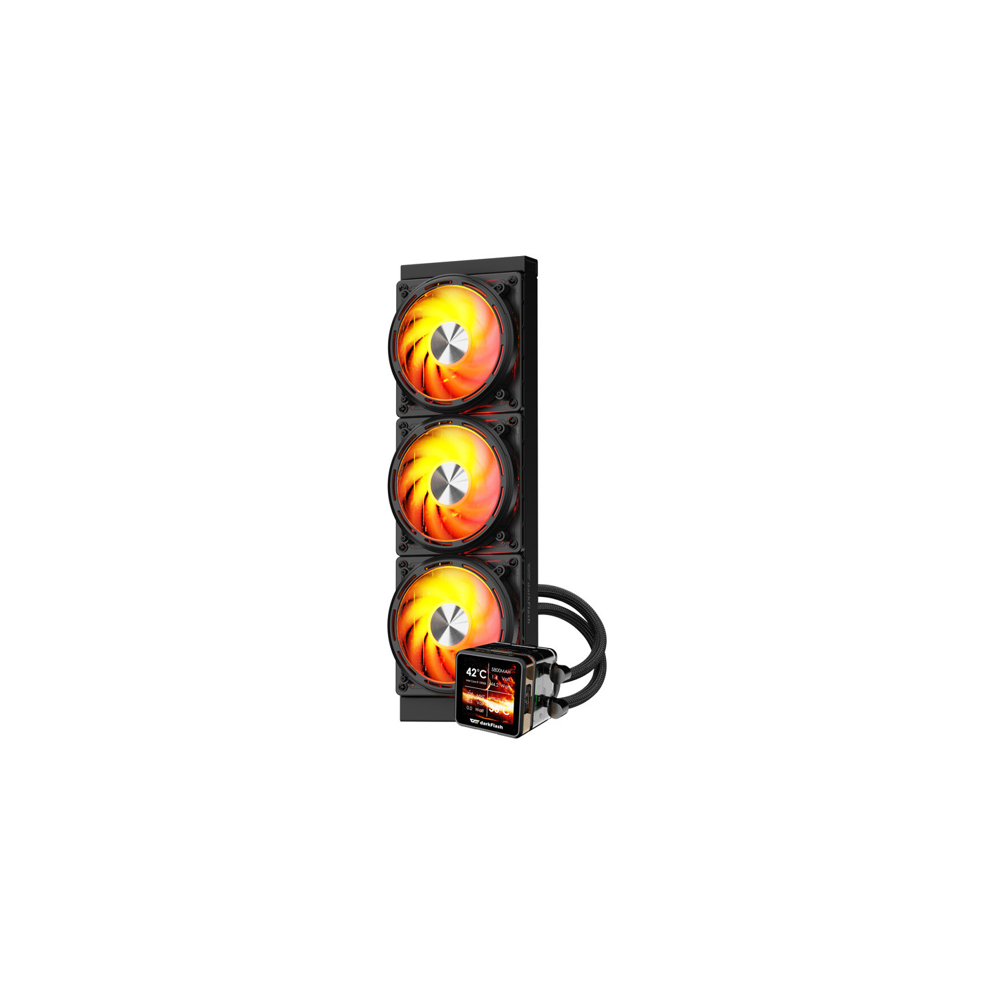 Water cooling for the processor DE360 (black)