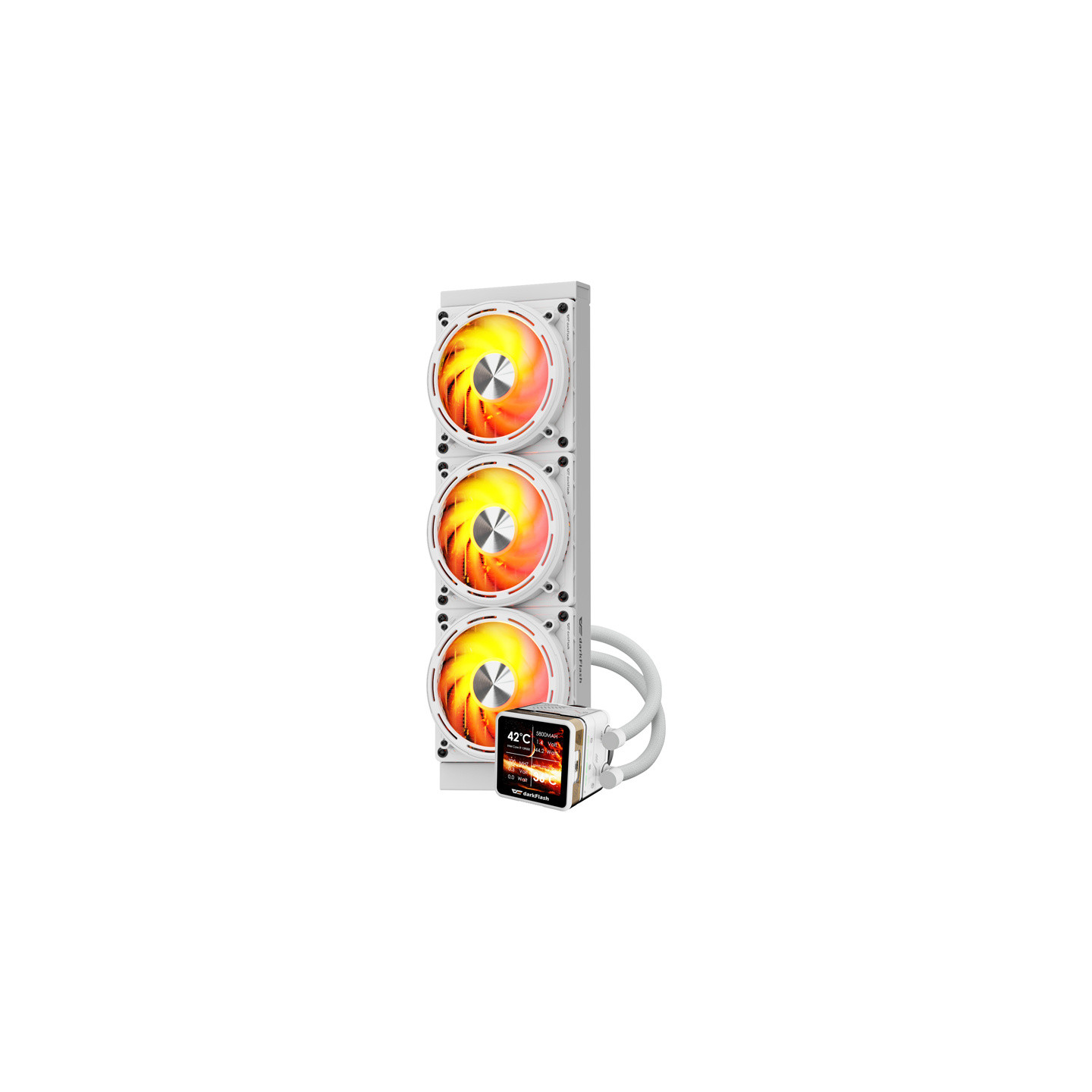 Water cooling for the processor DE360 (white)