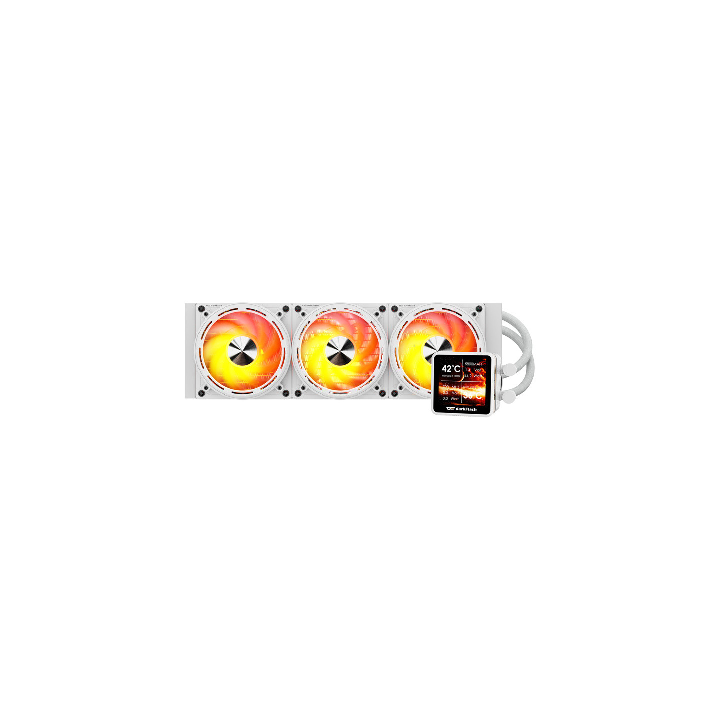 Water cooling for the processor DE360 (white)