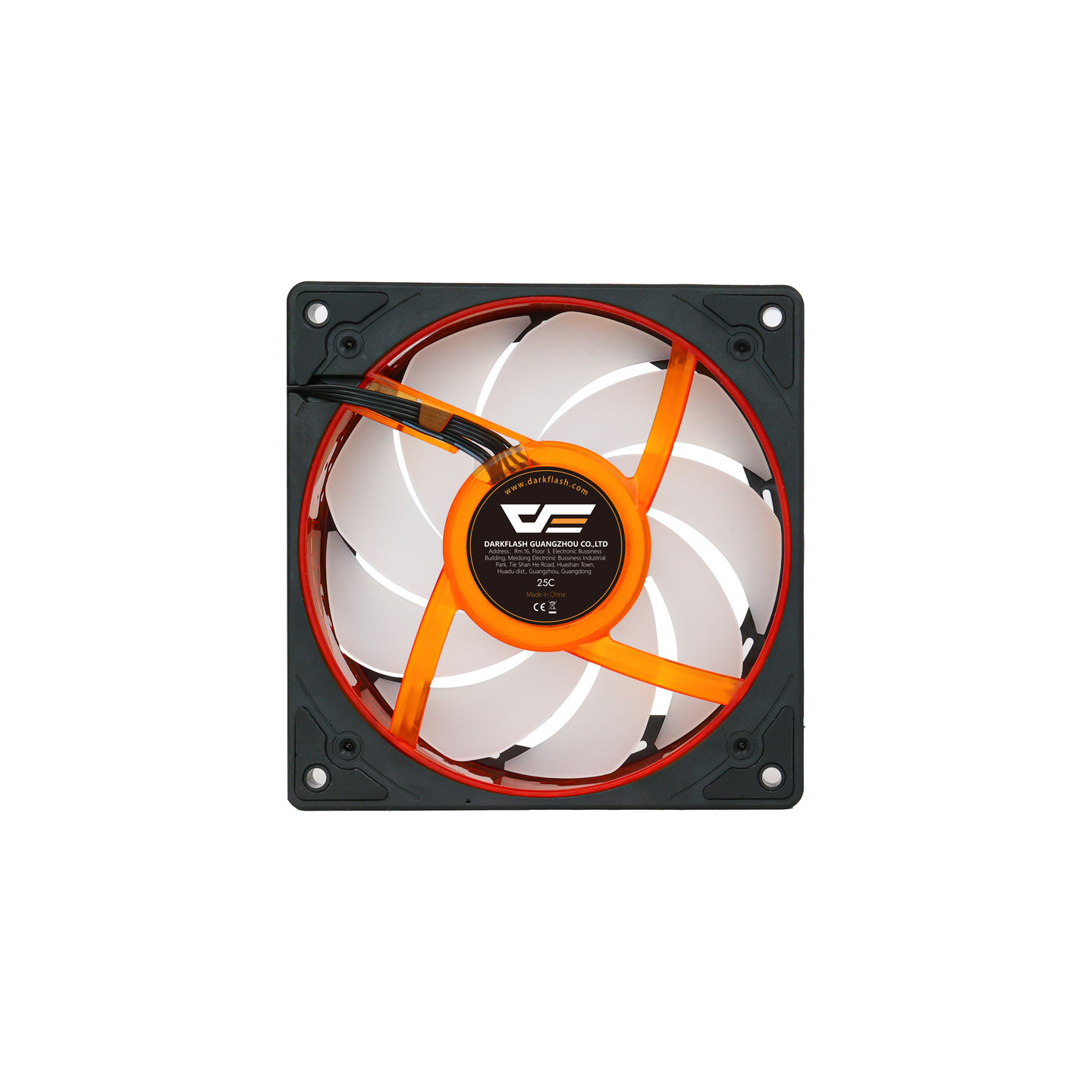 Darkflash DE8 cooling fan (black)