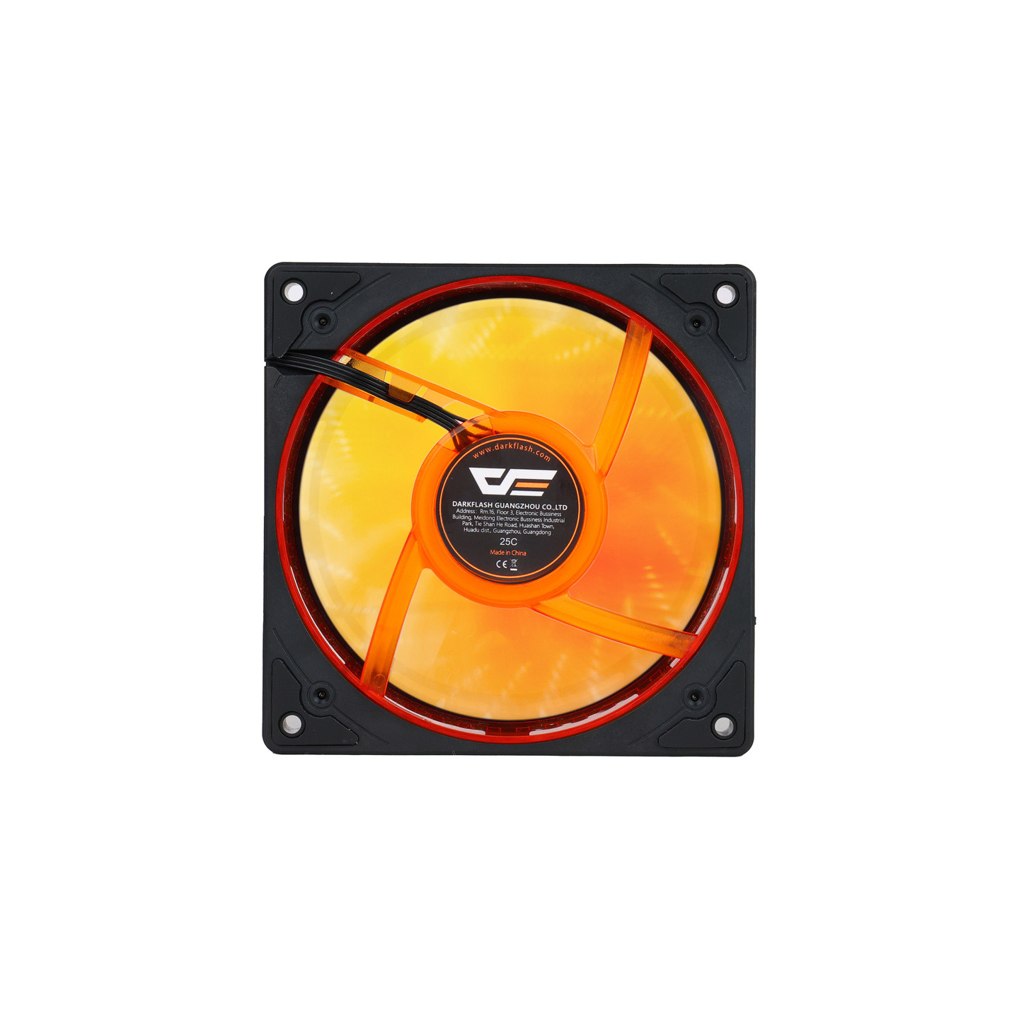 Darkflash DE8 cooling fan (black)