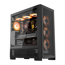 View product DarkFlash AIRNOVA computer case (black) + 3 fans