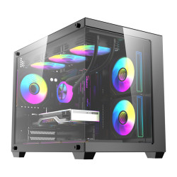 View product DarkFlash B275 PRO computer case (black) + 6 fans