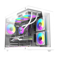 View product DarkFlash B275 PRO computer case (white) + 6 fans