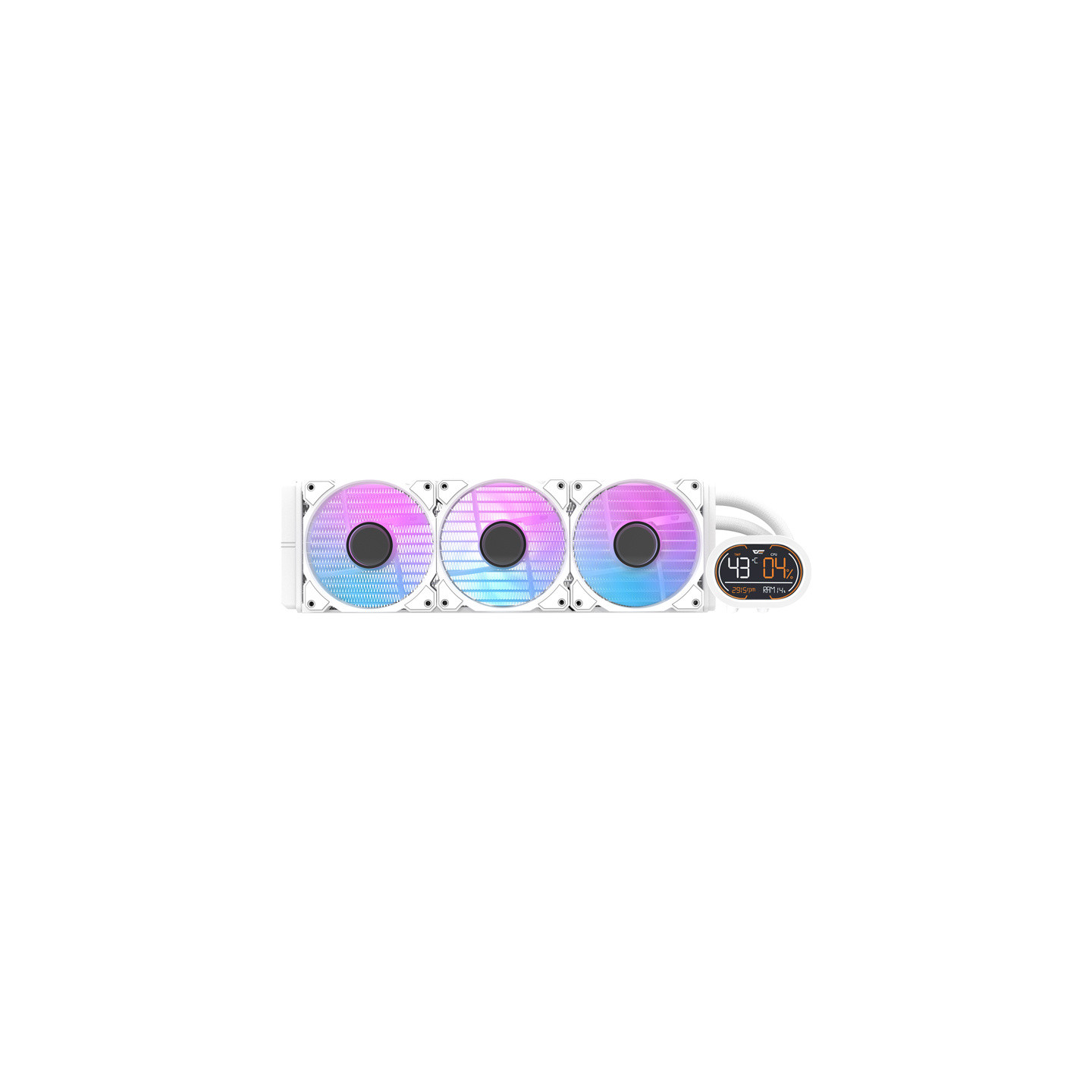 Water cooling for the Darkflash DH360D processor (white)