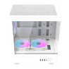 Darkflash DB330M Computer Case + 3 Fans (White)