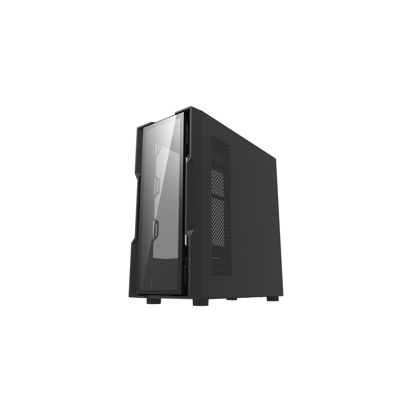 DARKFLASH DK431 Glass computer case (black)